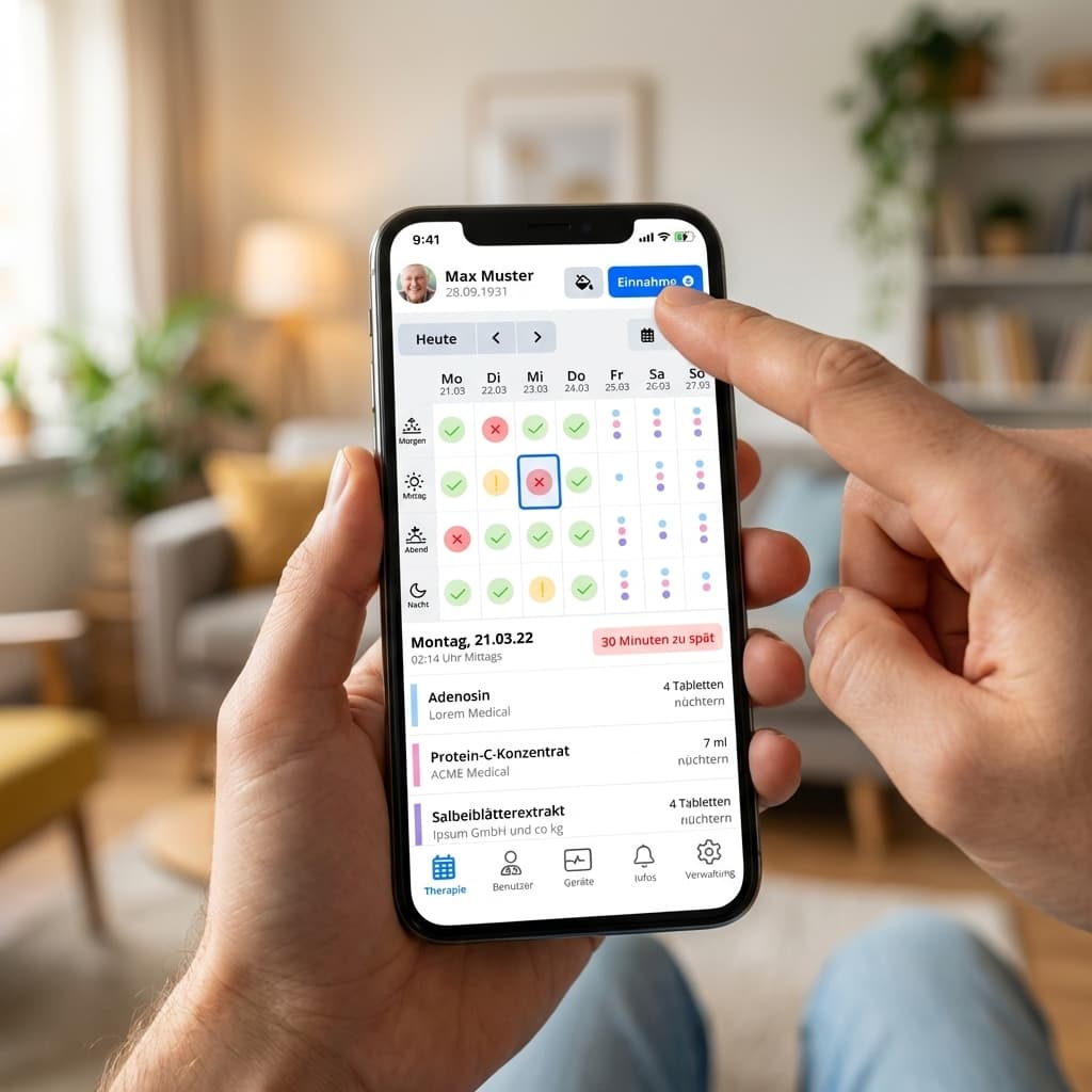 Einnahmezeiten anlegen